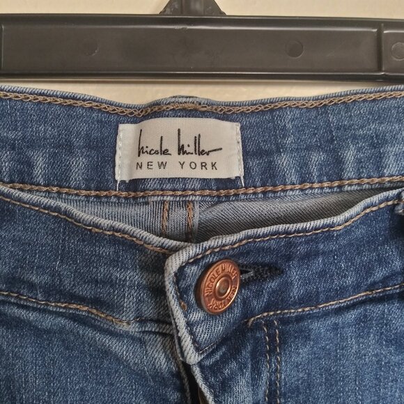Nicole Miller New York SOHO High Rise Ankle Slim Jeans Size: 14 - Picture 7 of 10